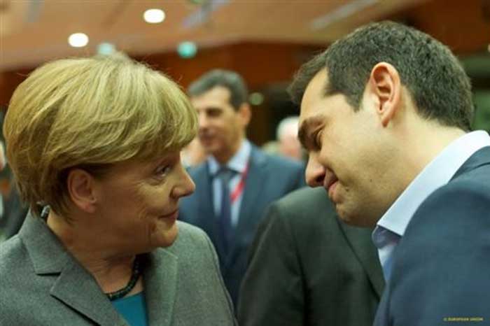 Ellada To tilephonima merkel Tsipra