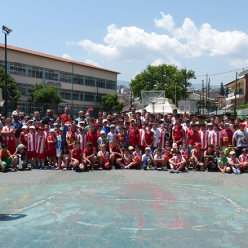 Τελετή ληξης της σεζον 2014-2015, του αθλητικού κολεγίου μπάσκετ του Φιλίππου Βέροιας
