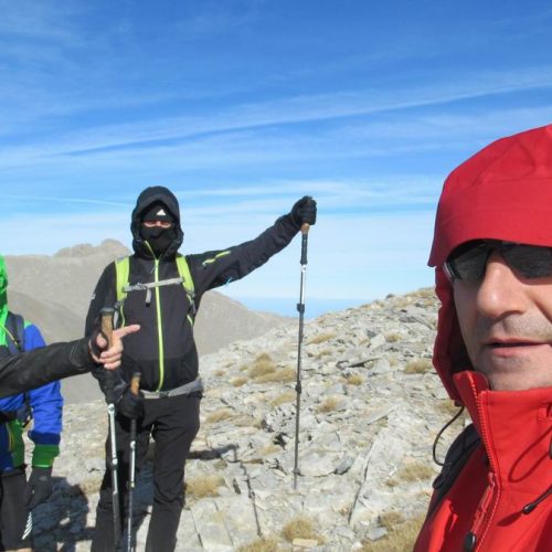 Όλυμπος: Η Ορειβατική Ομάδα Βέροιας "Τοτός" στον  Αγ. Αντώνη από Πριόνια και Μαυρόλογγο