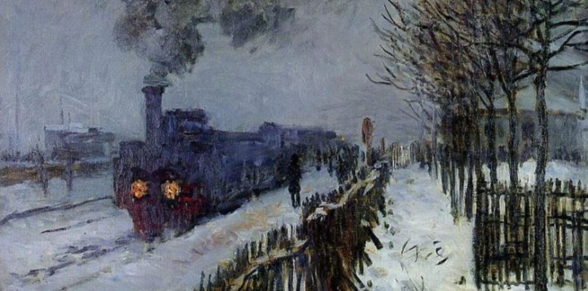 Οι χιονισμένοι πίνακες του Κλοντ Μονέ