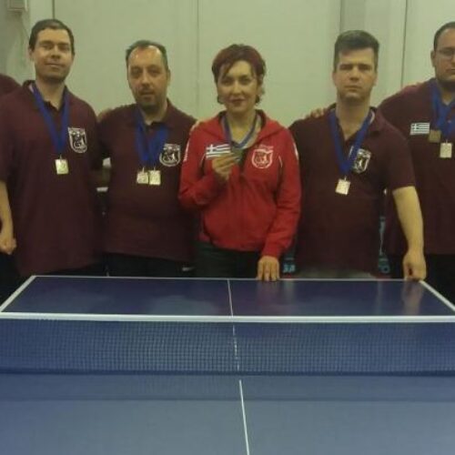 Το "Εν Σώματι Υγιεί" στο Πανελλήνιο Πρωτάθλημα Para Table Tennis 2019