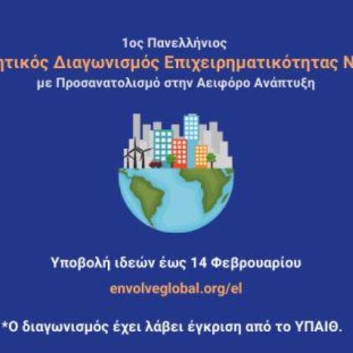 1ος Πανελλήνιος Μαθητικός Διαγωνισμός Επιχειρηματικότητας Νέων υπό την αιγίδα του Δήμου Βέροιας