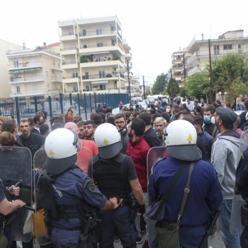 Θεσσαλονίκη - ΕΠΑΛ Σταυρούπολης: Συλλήψεις και προσαγωγές για τα επεισόδια / πρωταγωνιστές ακροδεξιοί  κουκουλοφόροι