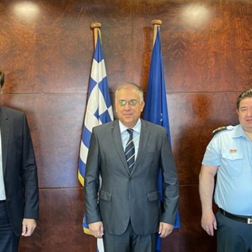 Συνάντηση Απ. Βεσυρόπουλου με Υπ. Προστασίας του Πολίτη και Αρχηγό της Ελληνικής Αστυνομίας