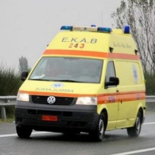 Θανάσιμος τραυματισμός 65χρονου οδηγού κοντά στο Πλατύ Ημαθίας